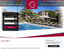 Tablet Screenshot of lagarbine.com
